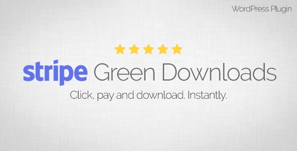 Stripe Green Downloads v2.07 WordPress插件下载