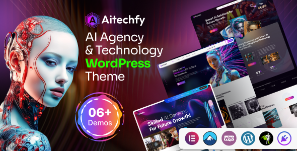 Aitechfy v1.0 – 人工智能代理和技术 WordPress 主题下载