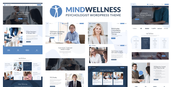 Mindwellness v1.0.4 心理学和咨询服务WordPress主题下载