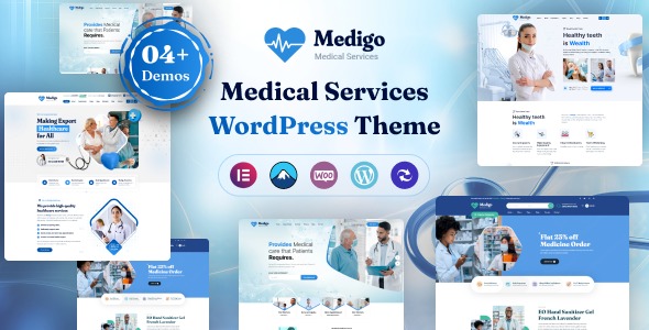 Medigo v1.0.1 医疗WordPress主题下载