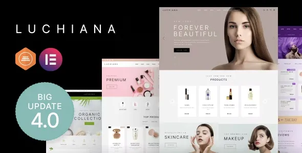 Luchiana v5.1.0 化妆品店和美容店 WooCommerce 主题下载