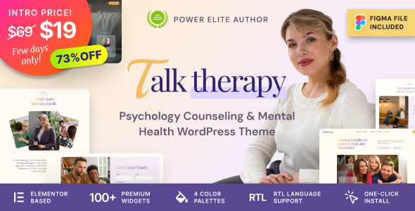 Talk Therapy v1.0.0 – 心理咨询与精神健康 WordPress 主题下载