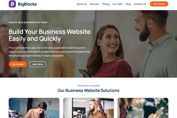 BigBlocksPro v1.0.0 WPEnjoy 主题下载