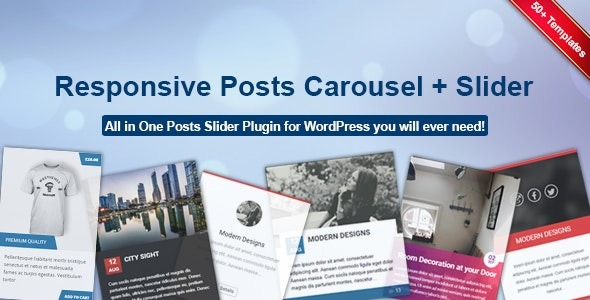 Responsive Posts Carousel WordPress Plugin v15.3 插件下载
