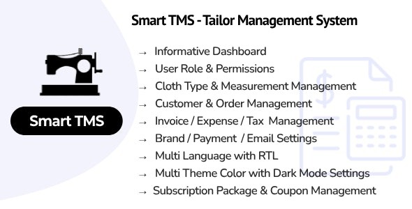 Smart TMS SaaS v1.4 裁缝管理系统PHP源码下载