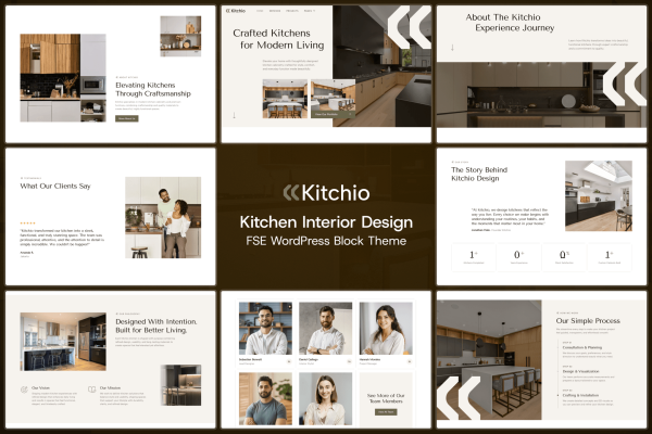 Kitchio v1.0.0 厨房橱柜和家具 WordPress 主题下载