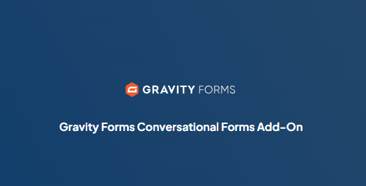 Gravity Forms Conversational Forms Add-On 1.7.1 拓展插件下载