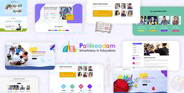 Pallikoodam v2.7 —— 学校 WordPress 主题下载