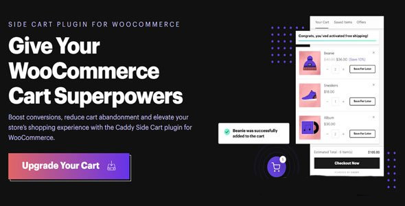 Caddy Pro 3.0.1 购物车优化插件下载