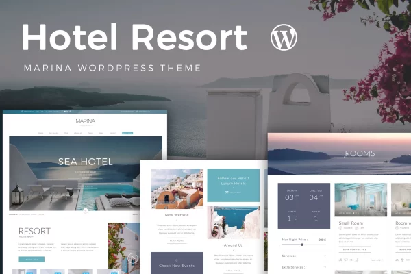 Resort Hotel WordPress Theme v3.0.0 度假酒店 WordPress 主题下载