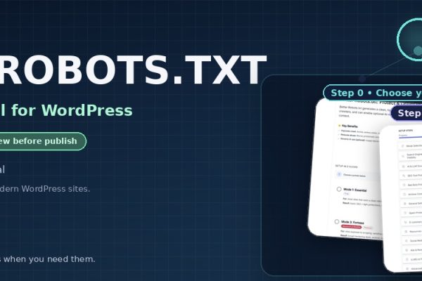 Better Robots.txt (Premium) v3.0.1 Robots.txt管理插件下载