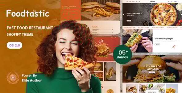 Foodtastic 1.0 —— 快餐店 Shopify 2.0 主题下载
