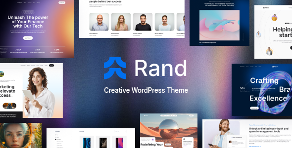 Rand v1.0 创意多用途 WordPress 主题下载