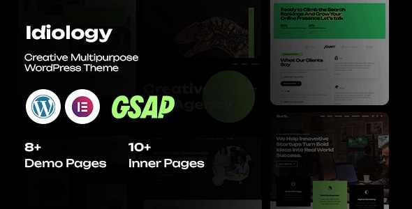 Idiology v1.0 创意与企业级 WordPress 主题下载