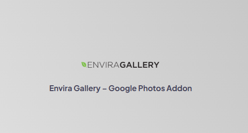 Envira Gallery – Google Photos Addon 1.0.1 拓展插件下载