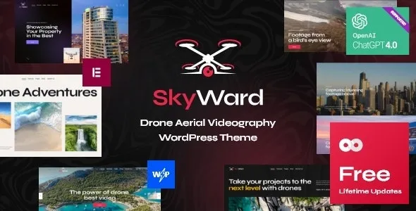 Skyward v1.1.3 无人机航拍 WordPress 主题下载