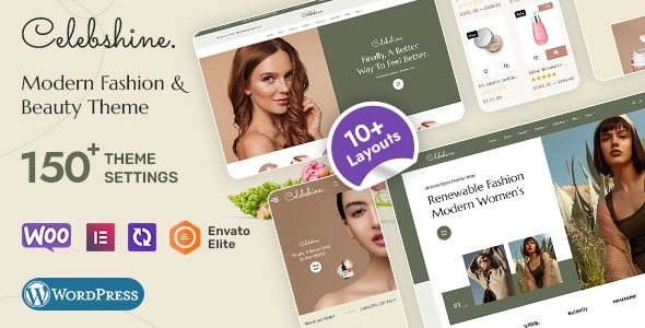 Celebshine v1.1.6 时尚与美妆 WooCommerce 主题下载