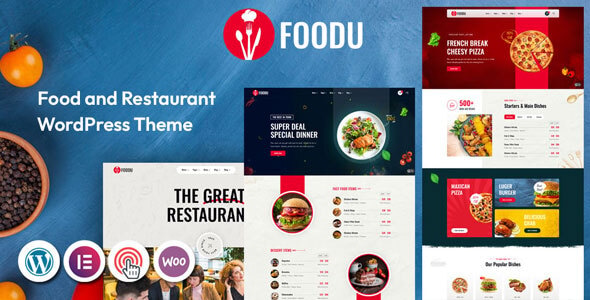 Foodu v2.0 餐饮 WordPress 主题下载