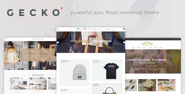 Gecko v1.9.9 强大的 Ajax WooCommerce 主题下载