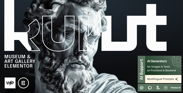 Kunst v1.0 – 博物馆与美术馆 Elementor WordPress 主题下载