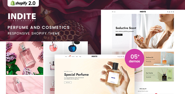 Indite 1.0 —— 香水与美妆 Shopify 2.0 主题下载