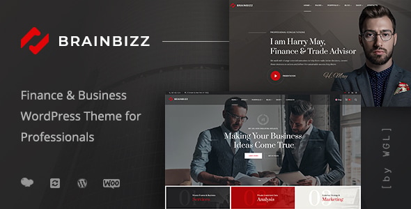 BrainBizz v1.3.13 金融与商业 WordPress 主题下载