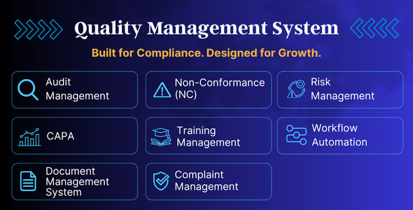 ISO Audit & CAPA Management System-7jan26 ISO审核与CAPA管理体系——文件控制、风险、合规性和工作流程PHP源码下载
