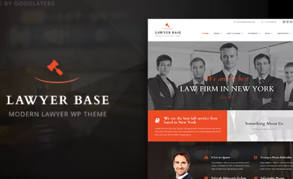 Lawyer Base v1.3.4 律师 WordPress主题下载