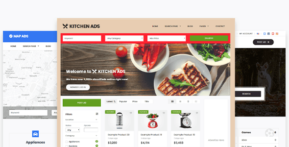 PremiumPress Classifieds Theme v10.9.0 分类广告主题下载