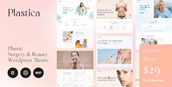 Plastica v1.15.0 整形外科与美容 WordPress 主题下载