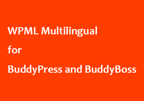 WPML Multilingual for BuddyPress and BuddyBoss v1.9.3 社区社交网站多语言拓展插件下载